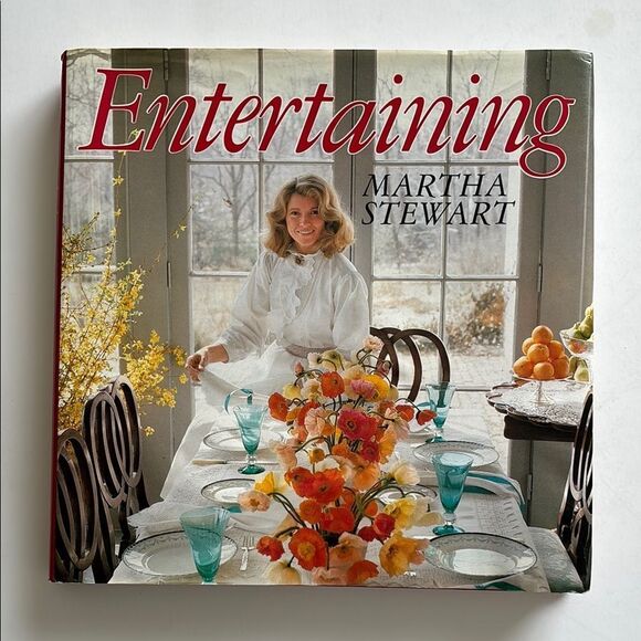Martha Stewart Entertaining 1982 Hardcover Book Cookbook - Picture 1 of 14